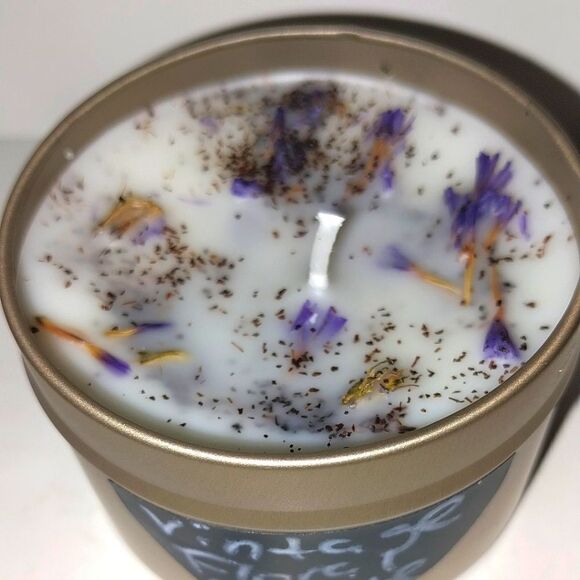 Hand crafted limited edition "Vintage Floral" Zen-Me candle - Picture 4 of 6